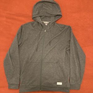 Men’s Grey Eddie Bauer Zip Hoodie